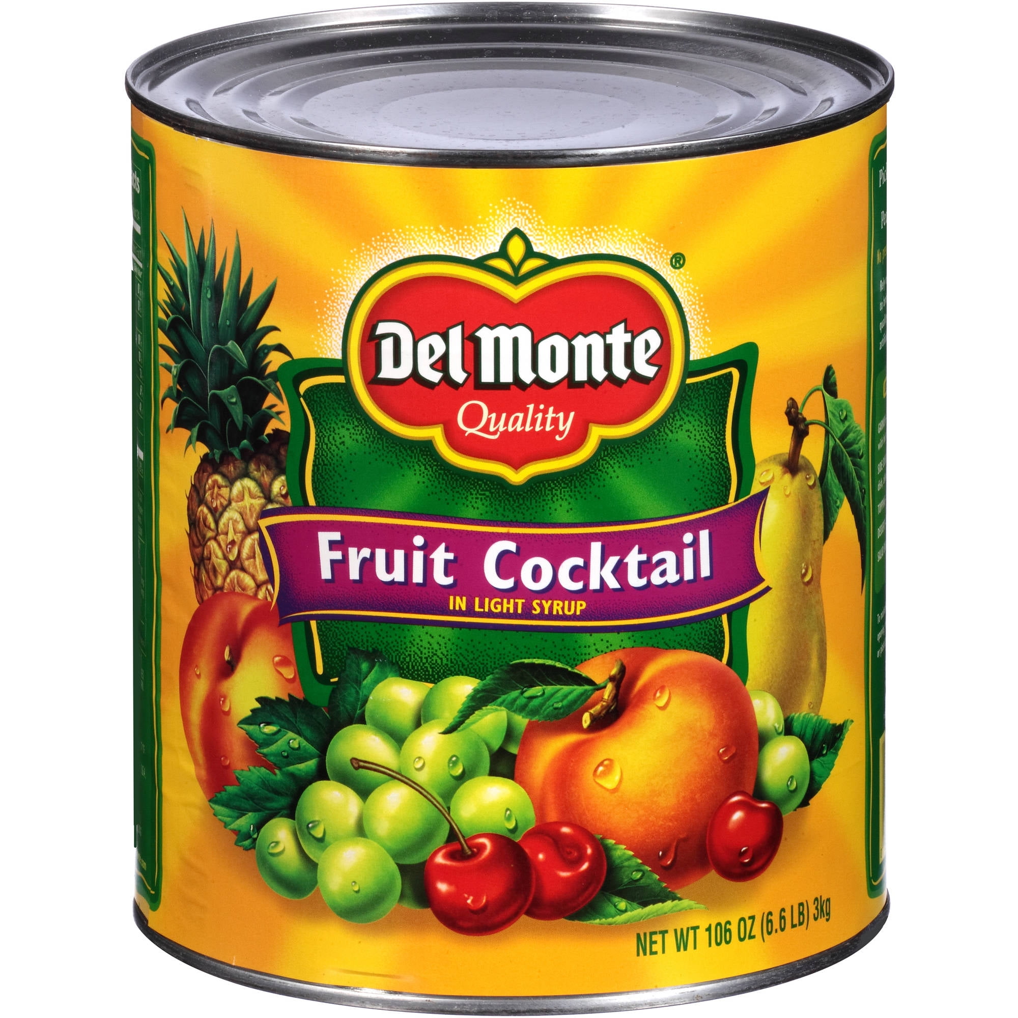 Del Monte No Sugar Added Very Cherry Mixed Fruit Packed in Water 14.5