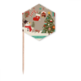 thumbnail image 1 of mas Snowman Tree Gloves Festival Toothpick Flags Cupcake Picks Party Celebration, 1 of 3