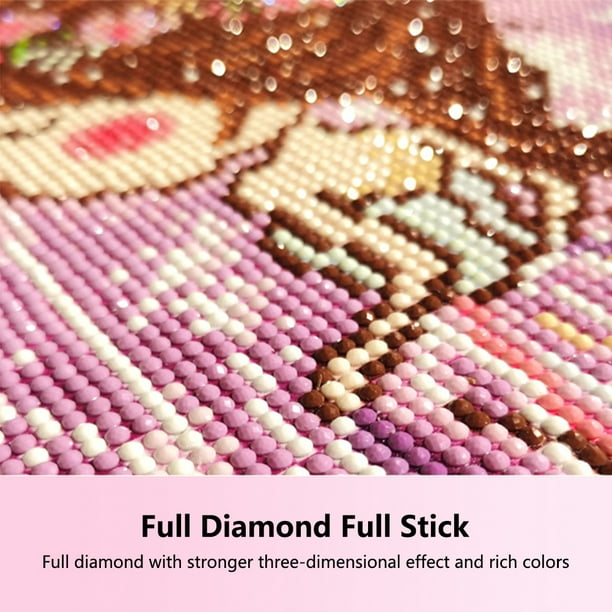 5D DIY Diamond Painting Beautiful Fresh Flowers Pattern Diamond Art Kits  For Adults Beginners DIY Full Drilling Diamond Dots Painting Arts Craft For  Home Wall Decoration Surprise Gift Poster Wall Art 30*40cm