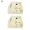thumbnail image 1 of 2Pcs Infant Hat Breathable All Matched Cotton Cartoon Comfortable Newborn Beanie Baby Accessories, 1 of 10