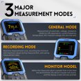 thumbnail image 2 of FNIRSI FNIRSI DMT-99 High-Precision Digital Multimeter with Anti-Burn Protection, Auto-Ranging, and NCV Detection for Voltage, Current, Resistance, Capacitance, Temperature, and More – Built-in, 2 of 6