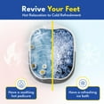 thumbnail image 2 of Bañera para remojo de pies American Wellness Authority AWA, plegable, 2 of 7