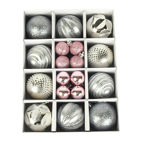 26PCS Christmas Tree Balls Ornaments - Christmas Party Decorations, Christmas Gift Box Set Christmas Tree Pendant