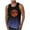 Dark Blue, variant on cocolona Mens Summer Tank Tops Crew Neck Sleeveless Workout Shirts Hawaiian Beach Gradient Palm Tree Print Tank Tops
