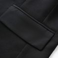 thumbnail image 4 of LEKWK Men's Suits Shawl Lapel 2 Piece Suit Slim Fit Casual Blazer Dress Pants Set Buttons Formal Business Tuxedo Suits Wedding Banquet Daily Street Wear Outfits, 4 of 5