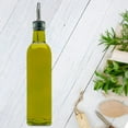 thumbnail image 4 of Containly Glass Bottle 16 oz Olive Oil/Vinegar Dispenser for Kitchen with Stainless Steel Spout, 4 of 5