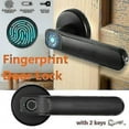 thumbnail image 1 of Fingerprint Electronic Door Lock - Biometric Door Handle with Keys - Security A_Special Gift 1130, 1 of 5