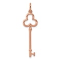 thumbnail image 1 of Sterling Silver and Rose Vermeil Key Pendant, 1 of 2