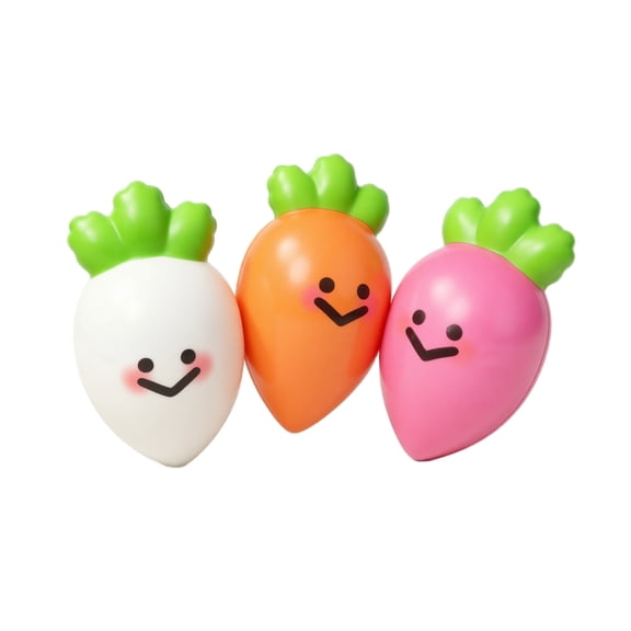 Kiddiway Stress Relief Squishy Toy - Fruit vegetable assorted squishy balls for calming stress, produce sensory fidget for adults, ideal for office and home use