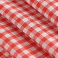 thumbnail image 6 of Cadancy Curtain Gingham Pattern Short Tier Fabric for Kitchen Cafe Doorway Window Rod Pocket Half Panel Privacy Panel Bedroom Bathroom Home Decor, 6 of 6