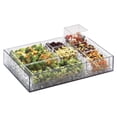 thumbnail image 6 of Cal-Mil 1395-12 Salad Bar Accessories, 5" Width x 5" Diameter x 3" Height, Clear, 6 of 6