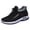 Black, variant on Snow Boots for Women Winter Warm Sheepskin-lined Waterproof Non Slip Orthopedic Shoes Ankle Sneakers with Arch Support Outdoor Slip on Barefoot Shoes Lightweight