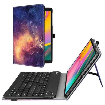 Fintie Folio Keyboard Case for Samsung Galaxy Tab A 10.1 2019 Model SM-T510/T515 Bluetooth Keyboard Cover (Best Phone With Keyboard 2019)