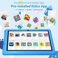 thumbnail image 3 of Refurbished AEEZO Kids Tablet, 10-Inch IPS Display with Low Blue-Light, Android 13, Quad-Core Processor, 6GB RAM, 64GB Storage Expandable to 128GB, Dual Cameras, Pink Silicone Case, 5000mAh Battery, 3 of 4