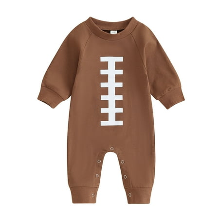 

Co.MMehjri Toddler Baby Sweatshirt Rompers 3 6 12 18 Months Infant Clothes Rugby Element Print Long Sleeve Jumpsuit Pants for Newborn Infant Cute Clothes