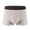 A Beige, variant on Mens Underwear Cotton Male 1Pcs Sports Letter Printed Panties Boxers Underwear Mens Silk Boxers Navy S