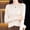 Beige, variant on Womens Fall Sweaters Boat Neck Long Sleeve Ribbed Knit Tops Slim Fit Casual Basic Pullover Jumpers Clothes Everyday Black XL