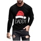 thumbnail image 2 of Seeotter Men‘s Christmas Crewneck 3D Printed Xmas Pullover Jumpers, 2 of 5