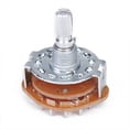 thumbnail image 3 of 10 Piezas 3 Polos 4 Posiciones 3P4T Selector De Interruptor rotanti De 15 Pines Zulema Medidores Eléctricos y Equipo, 3 of 6