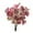 B#3, variant on Artificial Wedding Flower Bouquet - 11.8" Real-Like Silk Flowers for Home Decor, Centerpieces, Parties & Events - Single Stem Handheld Floral Arrangement