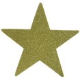 thumbnail image 1 of Star Cutouts | Gold | Pack of 5 | Party Decor, 1 of 1
