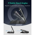 thumbnail image 3 of ESR for iPad Air 13 Inch Case M3/M2 (2025/2024), Removable Magnetic Cover, Adjustable Portrait/Landscape Stand with Raised Screen View, 9 Standing Ang, 3 of 9