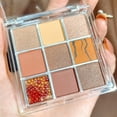 thumbnail image 4 of Glitter Eyeshadow Palette, Shimmer Waterproof Long Lasting ., 4 of 5