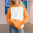 thumbnail image 4 of Otqutp Cute Hoodies for Girls and Boys Kids Oversized Long Sleeve Sweatshirts Casual Comfy Pullover Tops with Pocket, 4 of 7