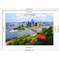 thumbnail image 5 of Art.com Incline Operating in Front of the Downtown Skyline of Pittsburgh, Pennsylvania, Usa. Photographic Print by SeanPavonePhoto, White Frame Wall Art, 44" x 32", 5 of 5