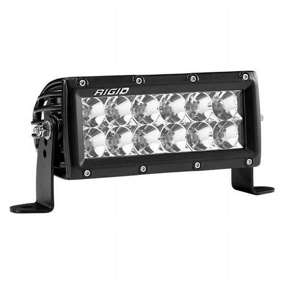 Rigid Industrial 106113 E-Series Pro 6 in. 80W Dual Row Flood Beam LED Light Bar