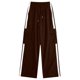 thumbnail image 2 of Pantalones largos para niños y pantalones de verano con cintura elástica para niños, pantalones casuales de pierna ancha de color sólido, pantalones largos para niños, pantalones de abrigo para niños,, 2 of 6