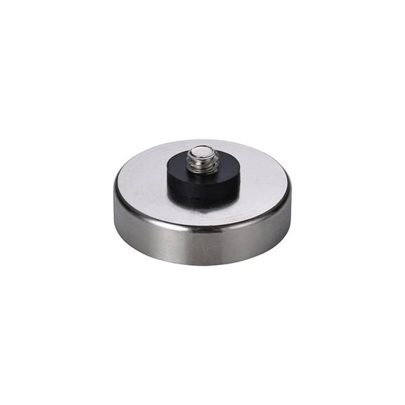 CLAYMORE Neodymium Magnet - Ultra Powerful Magnet with Universal 1/4" Screw for Camping, Outdoor Lights, Fans, Versatile Mounting. Enhanced Strength with Rubber Packing.