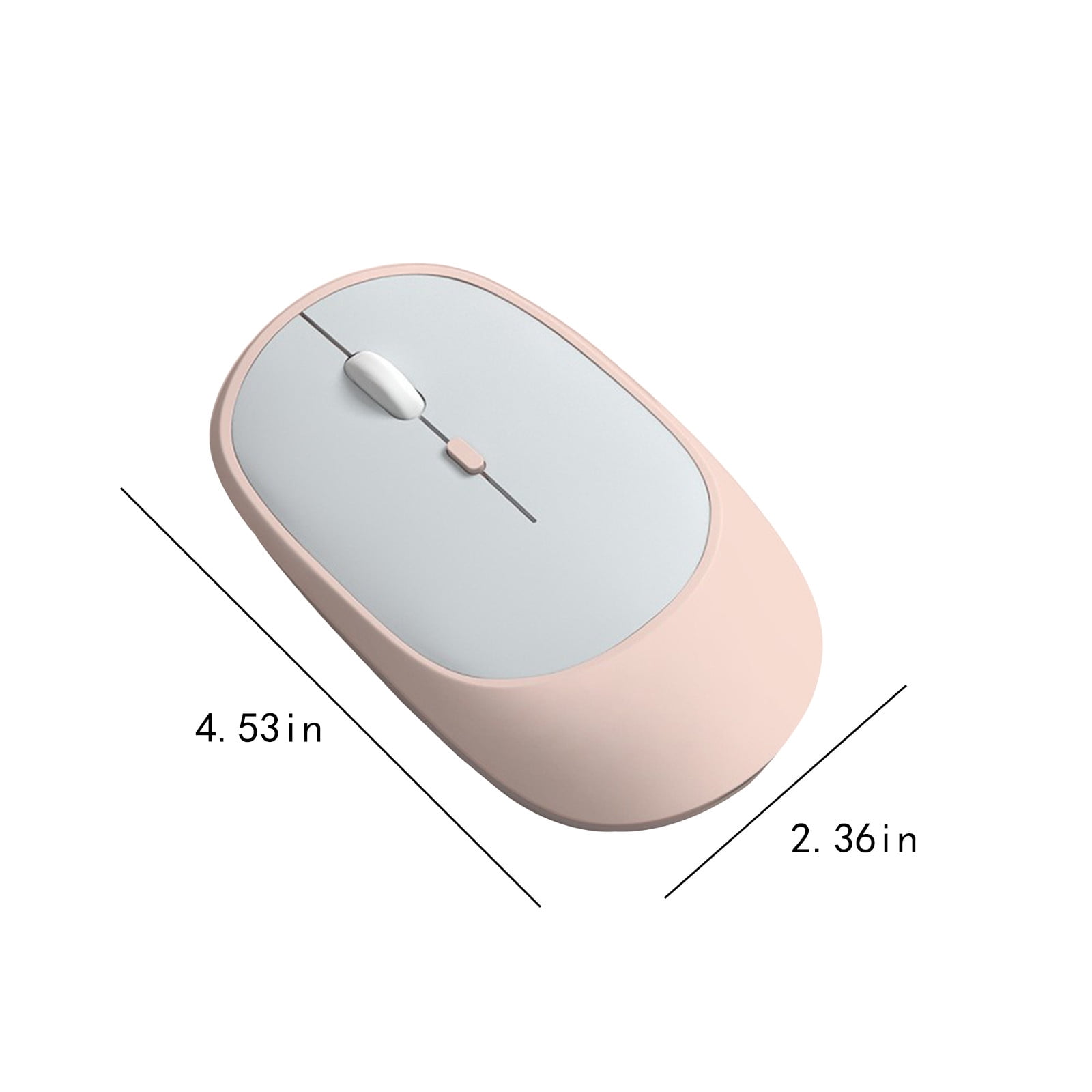3 Set of Bluetooth Mouse（Bluetooth 5.0+USB）2.4G Noiseless Wireless Mouse With USB Receiver Portable Computer Mice For PC Tablet Desktop Computer Laptop