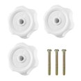 thumbnail image 1 of fastboy Brown RV Window Knob With Screw Set For Camper Knobs Replacement RV Experience White, 1 of 6