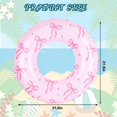 thumbnail image 2 of Flotadores inflables para piscina JarthenaAMCS, con lazo rosa, 4 unidades, 80 cm, 2 of 4