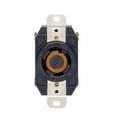 thumbnail image 2 of Leviton Locking Receptacle L14-30R - 30 Amps 125/250 V - 1 Pack, Black, 2 of 2