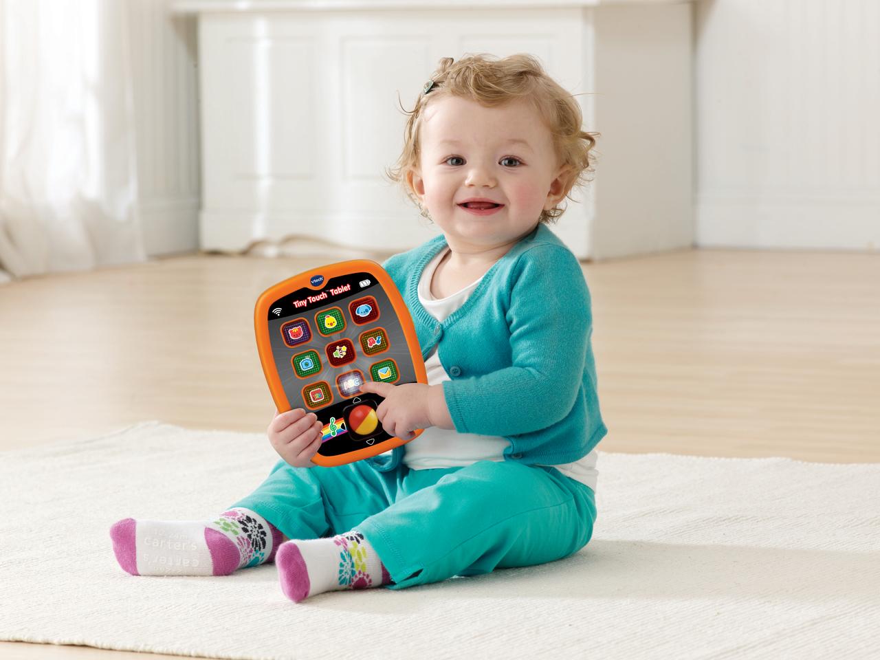 VTech Tiny Touch Tablet, Learning Toy for Baby, Teaches Letters, Numbers, Walmart Exclusive - image 2 of 5