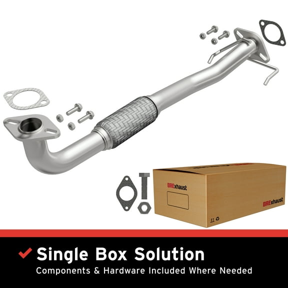 BRExhaust OE Replacement Exhaust Pipe Kit 107-0152: Compatible with 2002-2004 Mitsubishi Lancer 2.0L