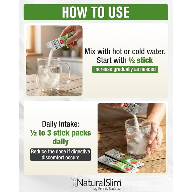 NaturalSlim MagicMag Magnesium Citrate Powder, 30 Sticks photo 4