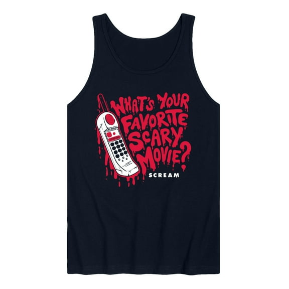 Scream - Favorite Scary Movie - Men's Tank Top