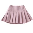 thumbnail image 2 of Puntoco Kids Clothing Clearance Children's Solid Color Leggings Short Skirt Four Season Pleated Skirt Girls Performance Skirt, 2 of 3