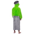 thumbnail image 4 of Sesame Street Oscar The Grouch Adult Wearable Hooded Blanket Sweatshirt, 4 of 6