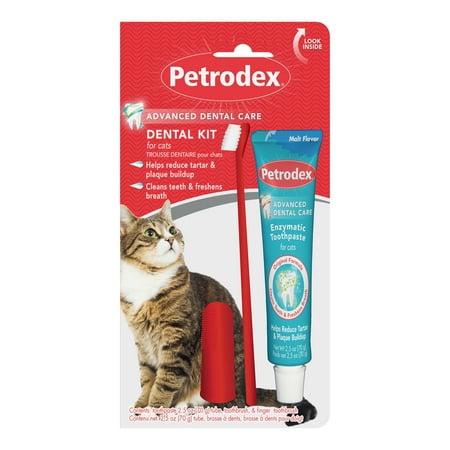 UPC: 0048476225442 | PETRODEX Dental Care Kit for Cats Malt Flavored Toothpaste 2.5 oz