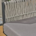 thumbnail image 3 of Soren Outdoor Wicker Club Chairs with Cushions, Set of 4, Light Gray, Dark Gray, 3 of 6