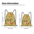 thumbnail image 5 of Yiaed Fruits And Vegetables Print Drawstring Bags Drawstring Backpack Bulk String Back Pack Gym Sport Bag-Medium, 5 of 5