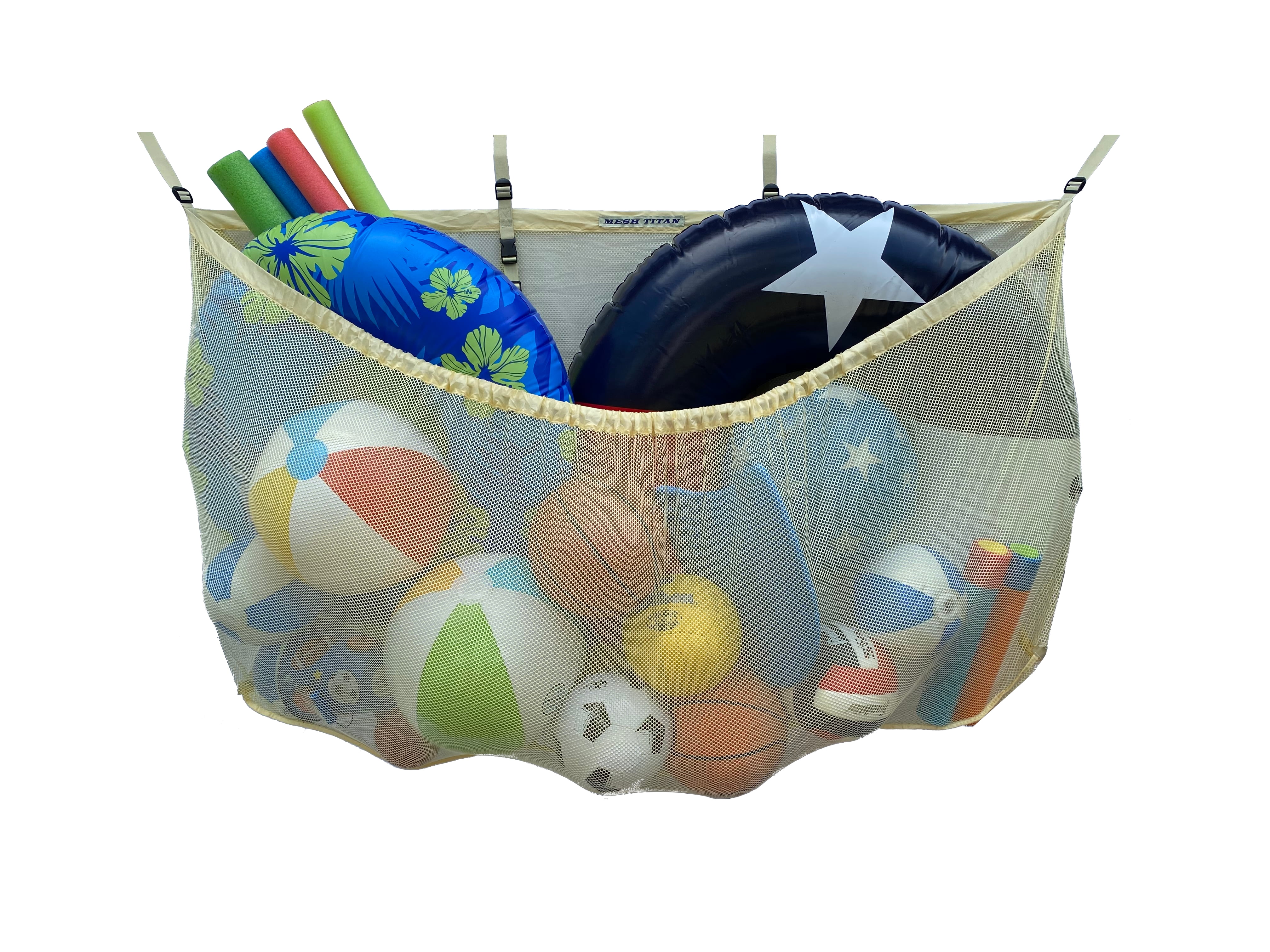 mesh pool float storage