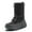 Black-1, variant on Women's Waterproof Winter Snow Boots Lightweight Warm Faux Fur Lined Mid-Calf Booties