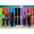 thumbnail image 7 of AdirOffice 72" Steel 2 Tier Large Metal Storage Locker w/2 Doors, Blue, 7 of 7