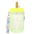 thumbnail image 1 of Nituyy Water Bottle, Translucent Water Cup with Straw and Shoulder Strap, 1 of 7