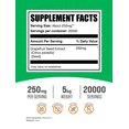 thumbnail image 3 of BulkSupplements Grapefruit Seed Extract Powder - 250mg per Serving - 5 Kilograms (11 lbs) - 20000 Servings, 3 of 5